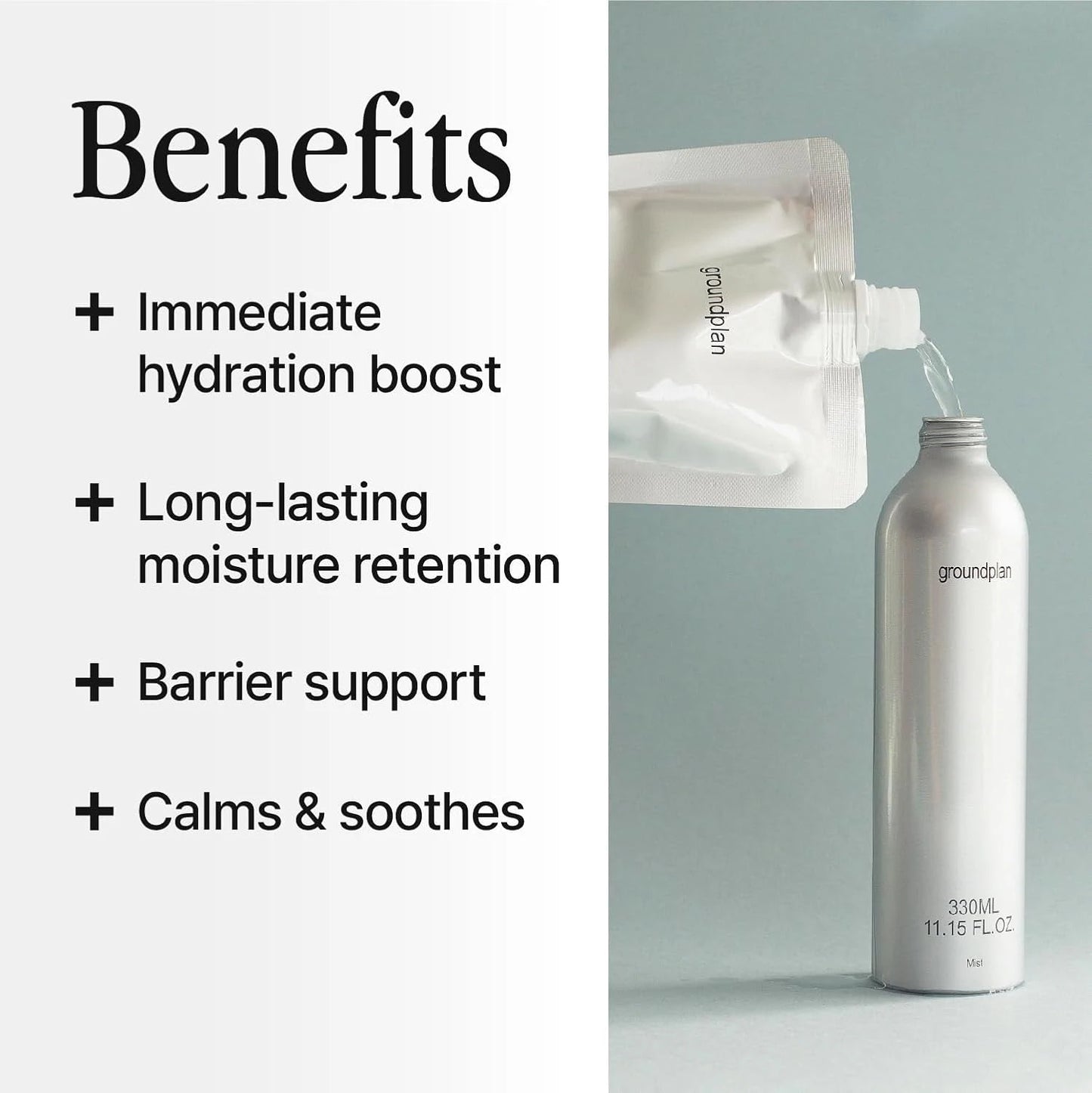 groundplan Mist Refill (100 ml) Korean Face Mists