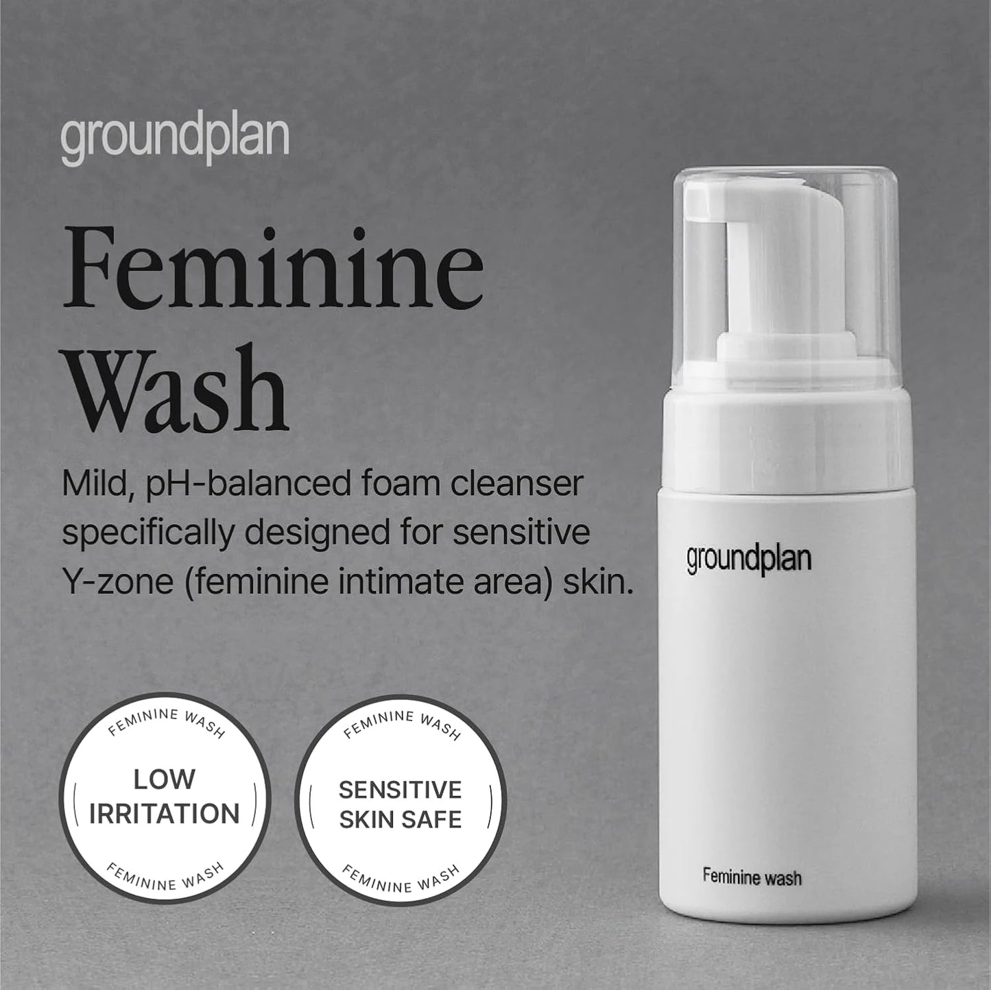 groundplan Feminine Wash (100 ml) Korean Body Care