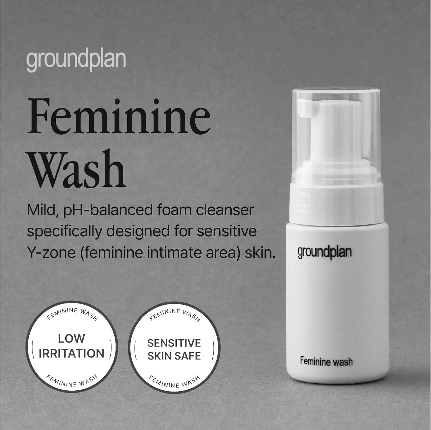 groundplan Feminine Wash (30 ml) Korean Body Care