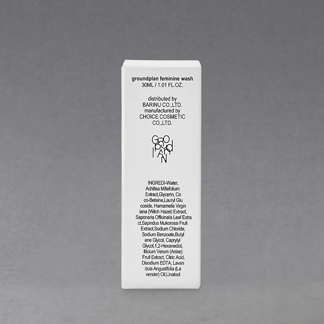 groundplan Feminine Wash (30 ml) Korean Body Care