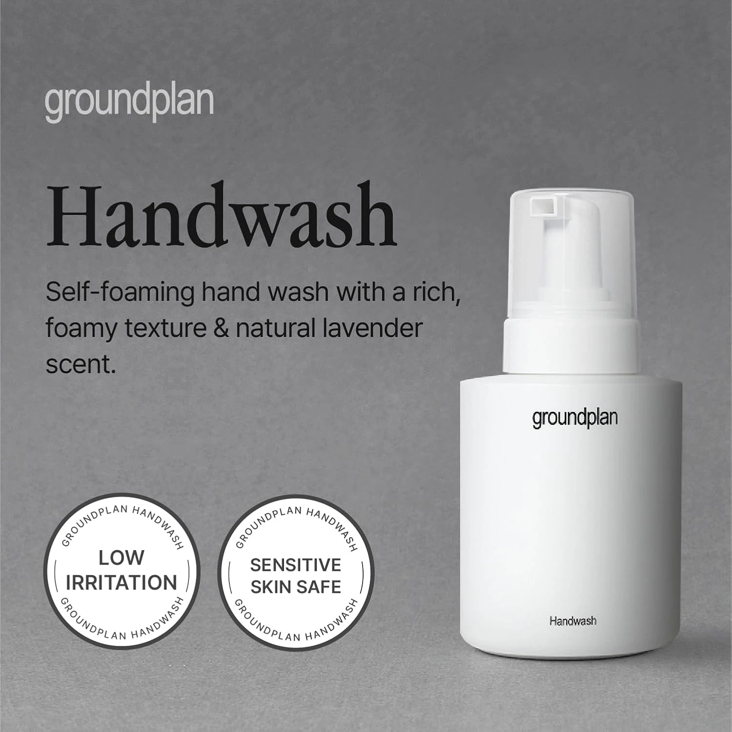 groundplan Hand Wash (300 ml) Korean Body Care