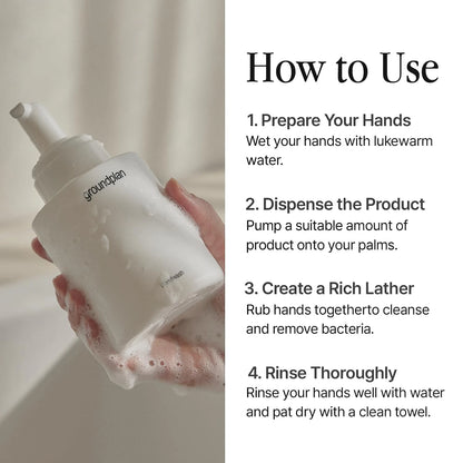 groundplan Hand Wash (300 ml) Korean Body Care