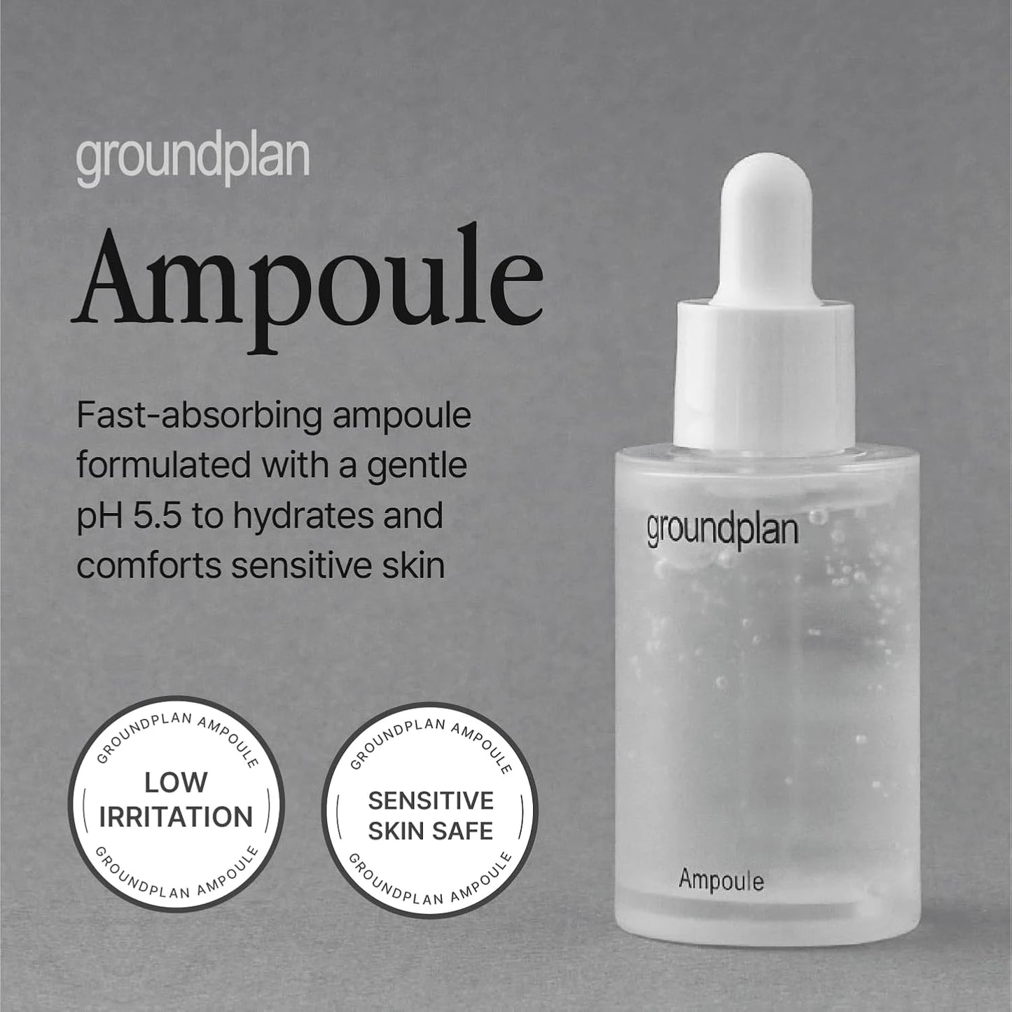 groundplan Ampoule (40 ml) Korean Serums