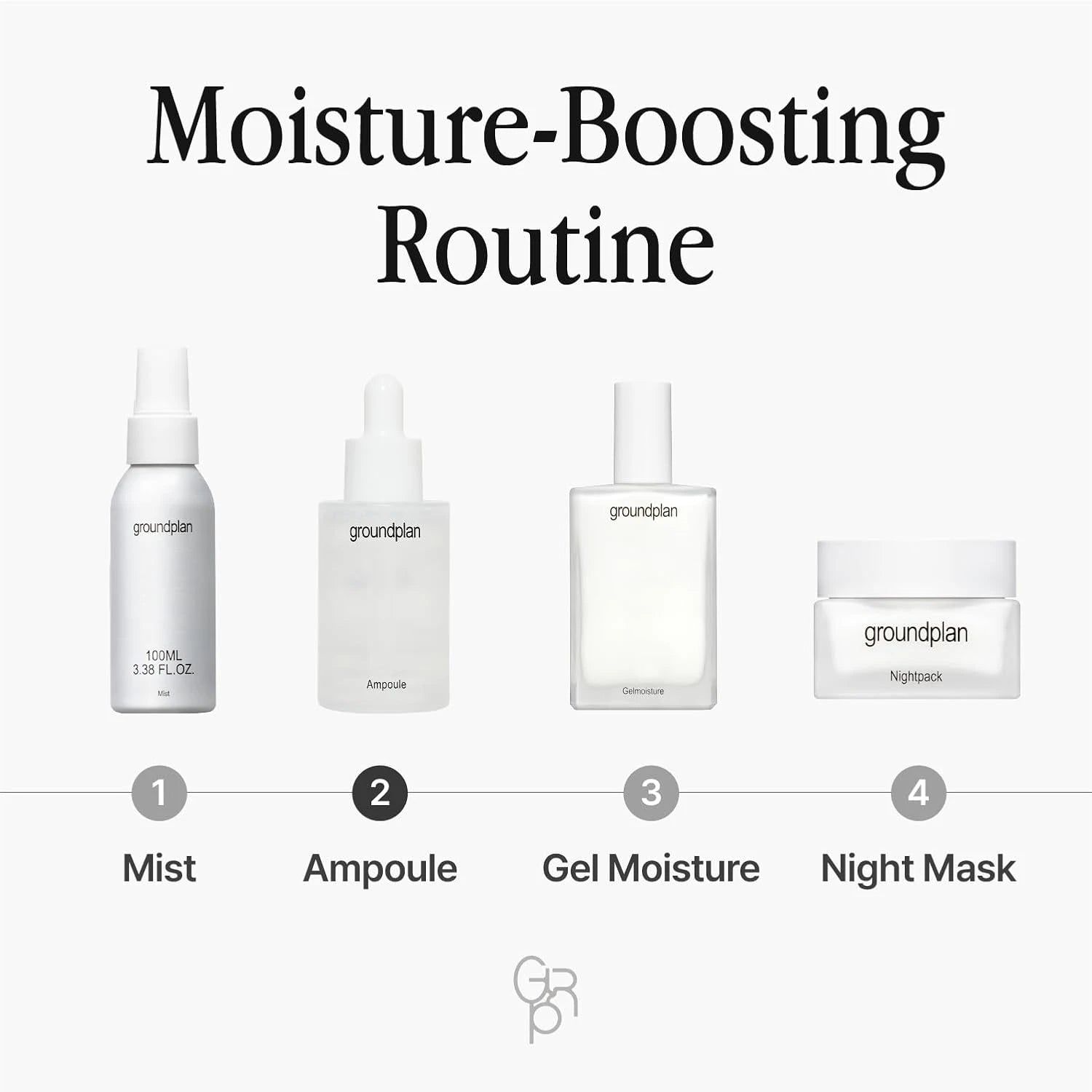 groundplan Ampoule (40 ml) Korean Serums