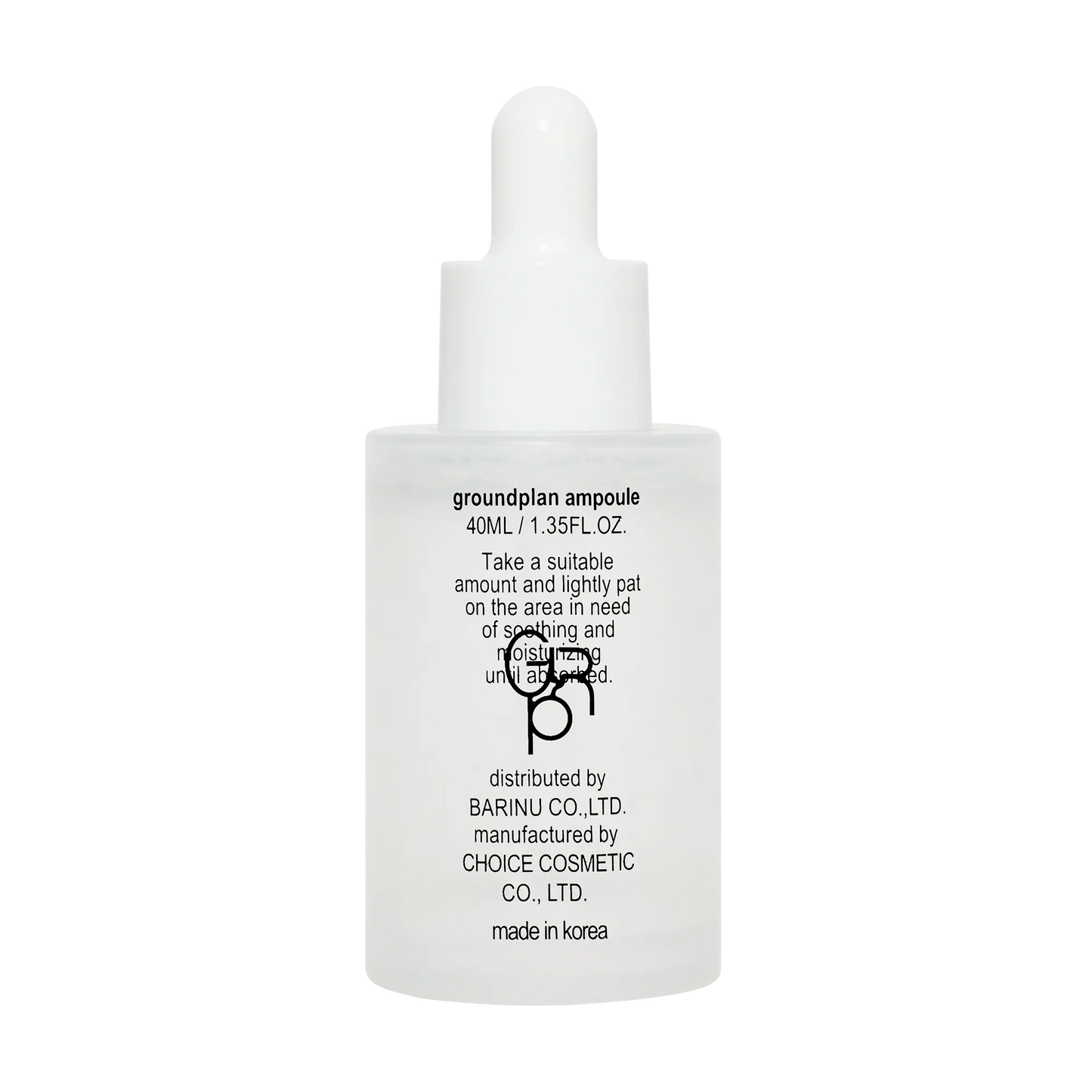groundplan Ampoule (40 ml) Korean Serums