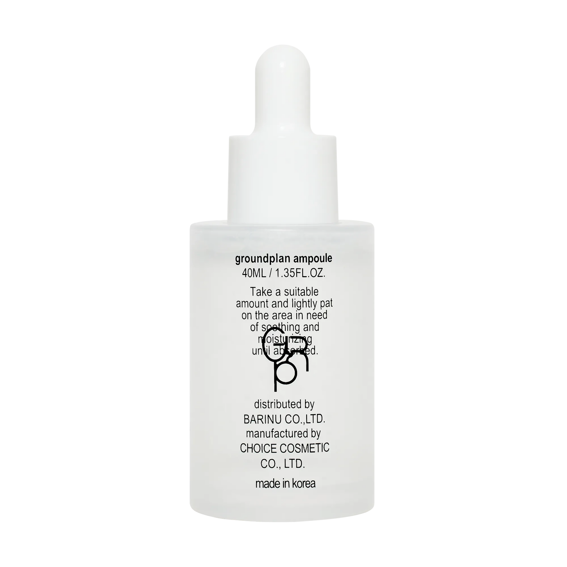 groundplan Ampoule (40 ml) Korean Serums
