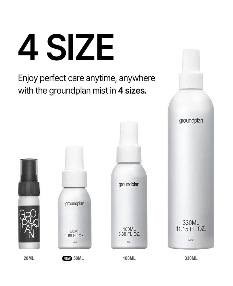 groundplan Mist (50 ml) Korean Face Mists
