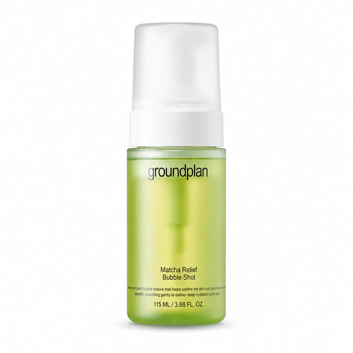 groundplan Matcha Relief Bubble Shot 115ml
