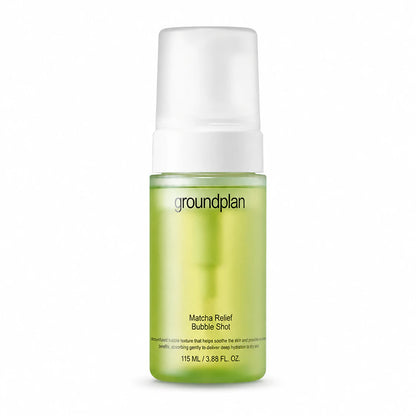 groundplan Matcha Relief Bubble Shot 115ml