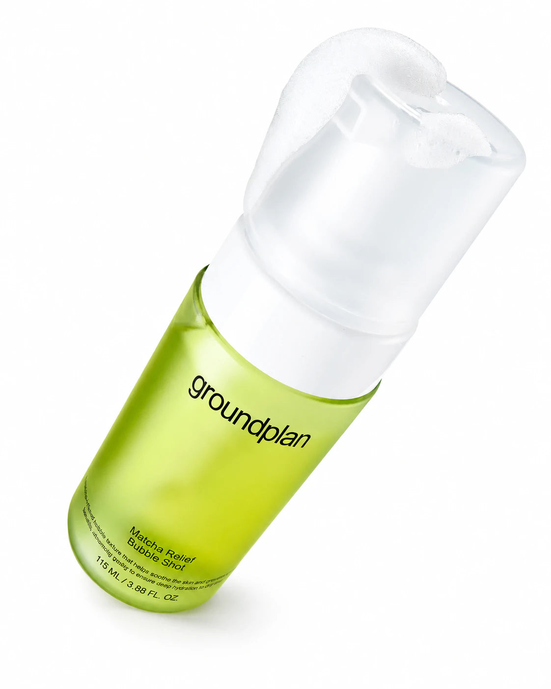 groundplan Matcha Relief Bubble Shot 115ml