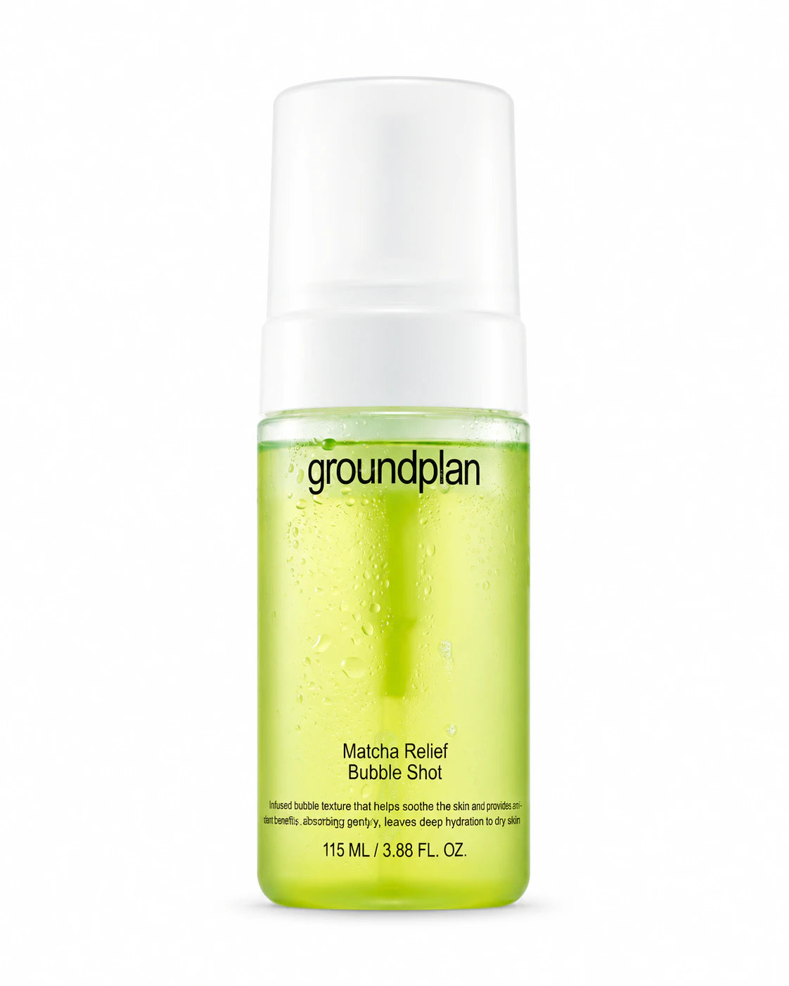 groundplan Matcha Relief Bubble Shot 115ml