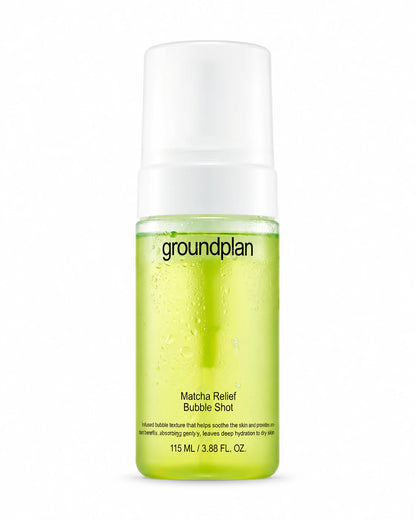 groundplan Matcha Relief Bubble Shot 115ml