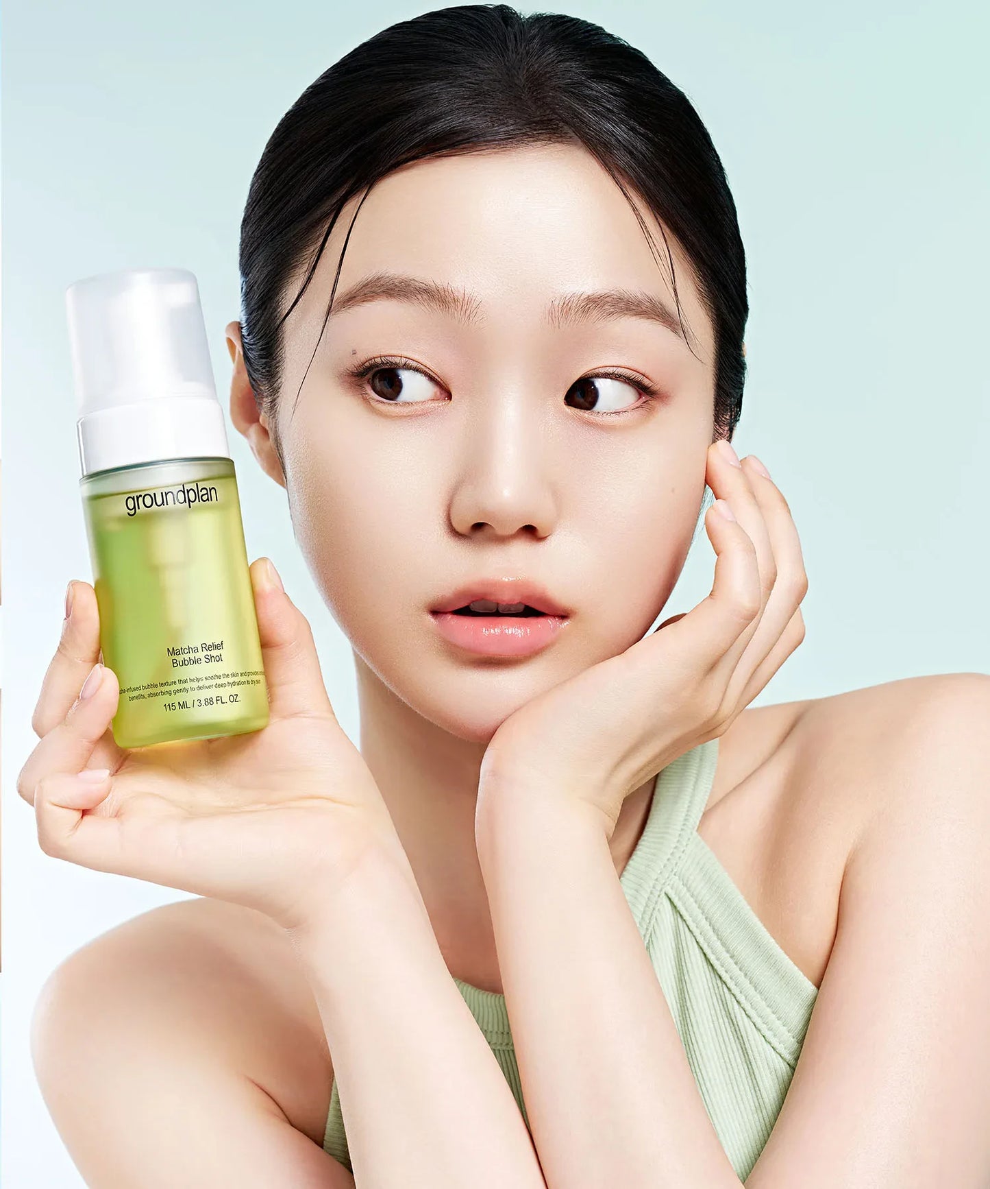 groundplan Matcha Relief Bubble Shot 115ml