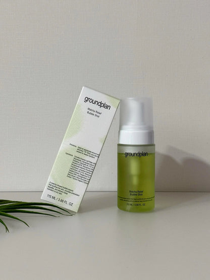 groundplan Matcha Relief Bubble Shot 115ml