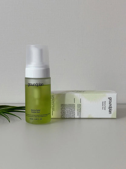 groundplan Matcha Relief Bubble Shot 115ml