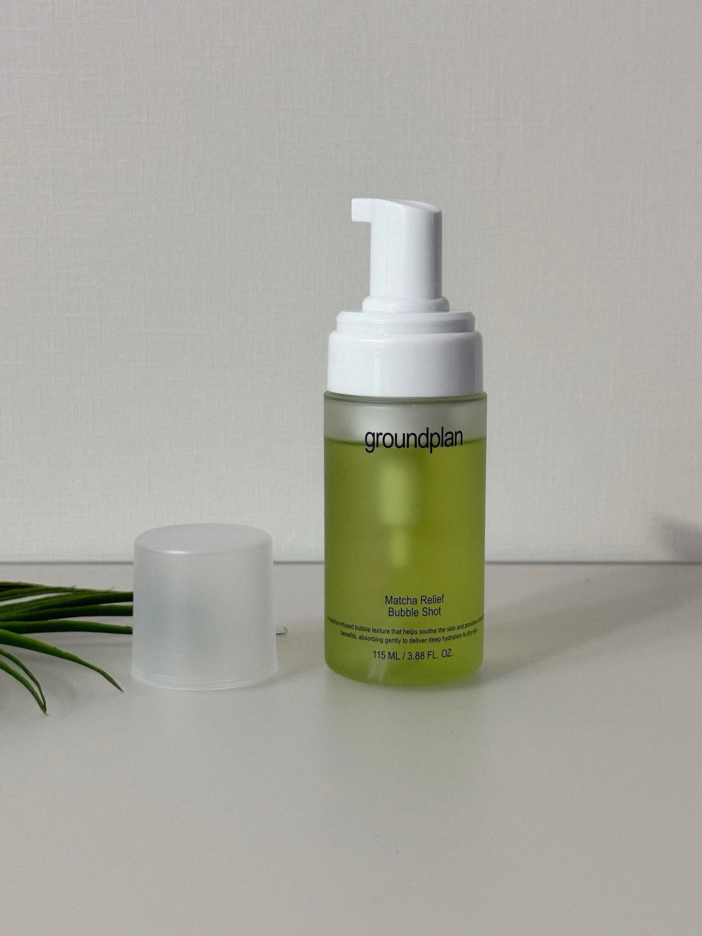 groundplan Matcha Relief Bubble Shot 115ml