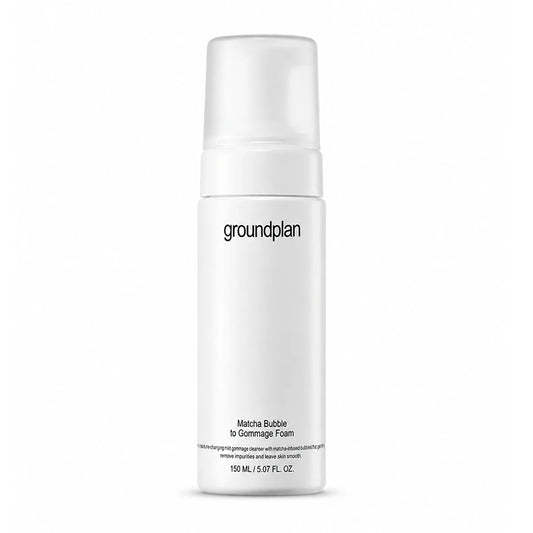 groundplan Matcha Bubble to Gommage Foam 150ml