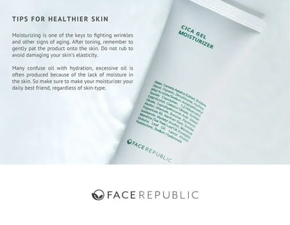 Face Republic Cica Gel Moisturizer 50ml