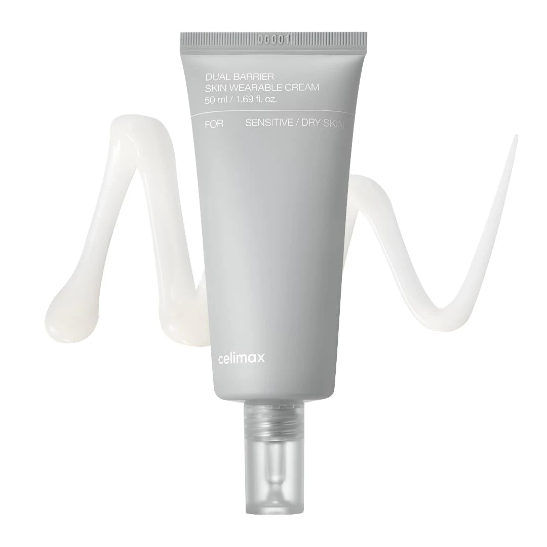 celimax Dual Barrier Skin Wearable Cream 50ml tube for dry and sensitive skin