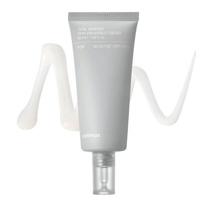 celimax Dual Barrier Skin Wearable Cream 50ml tube for dry and sensitive skin