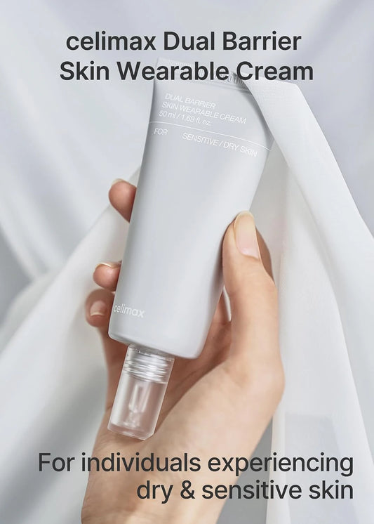 celimax Dual Barrier Skin Wearable Cream 50ml moisturizer packaging