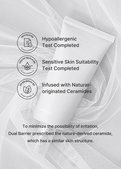 celimax Dual Barrier Skin Wearable Cream lightweight moisturizer texture