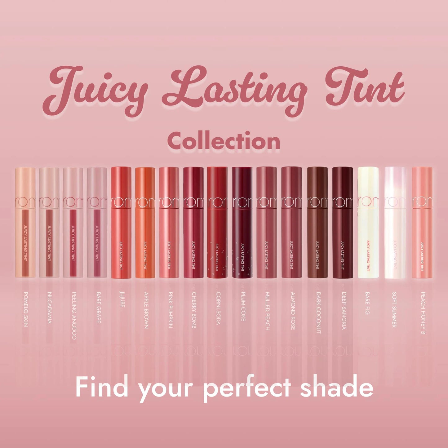 rom&nd Juicy Lasting Tint 11 Pink Pumpkin, 5.5g