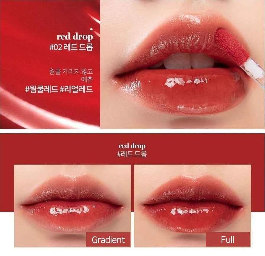 rom&nd Glasting Water Tint 02 Red Drop, 4g