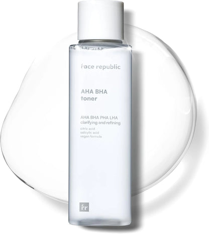 Face Republic AHA/BHA Toner Korean Toners