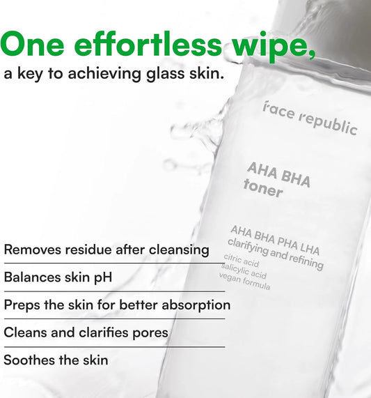 Face Republic AHA/BHA Toner Korean Toners