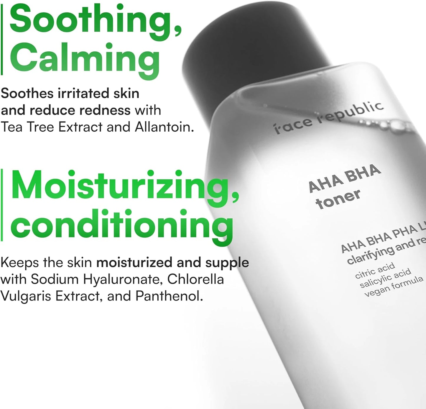 Face Republic AHA/BHA Toner Korean Toners