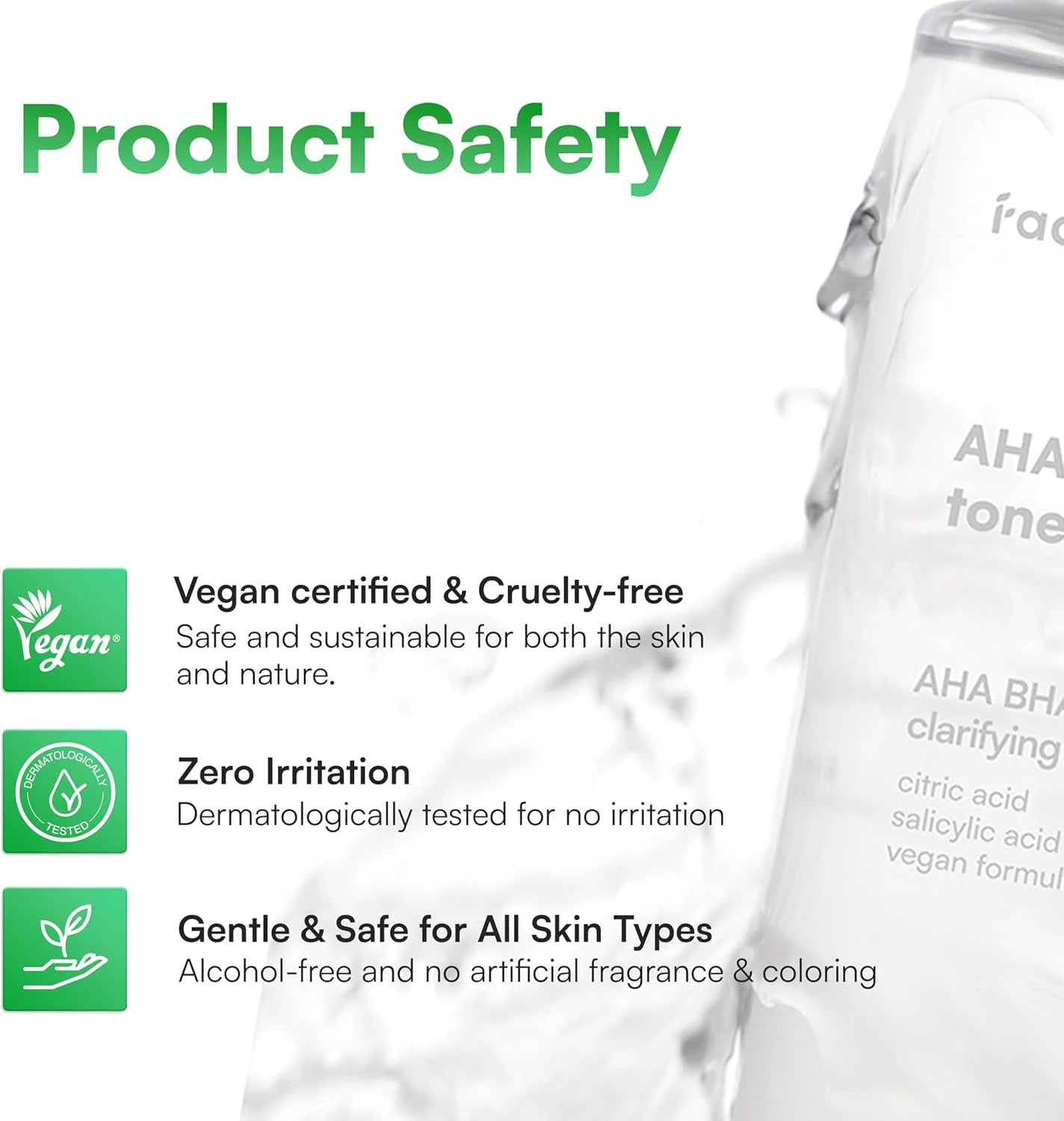 Face Republic AHA/BHA Toner Korean Toners
