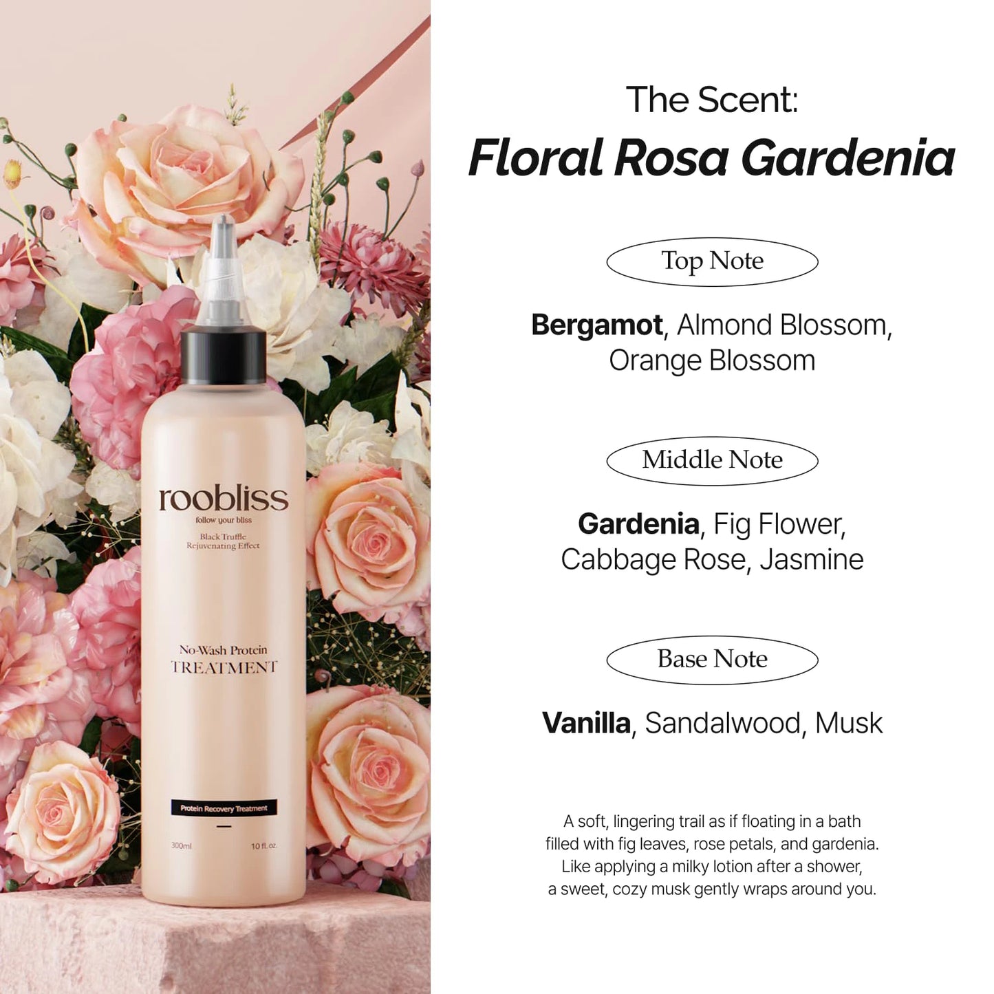 roobliss No-Wash Protein Treatment Korean Hair Care