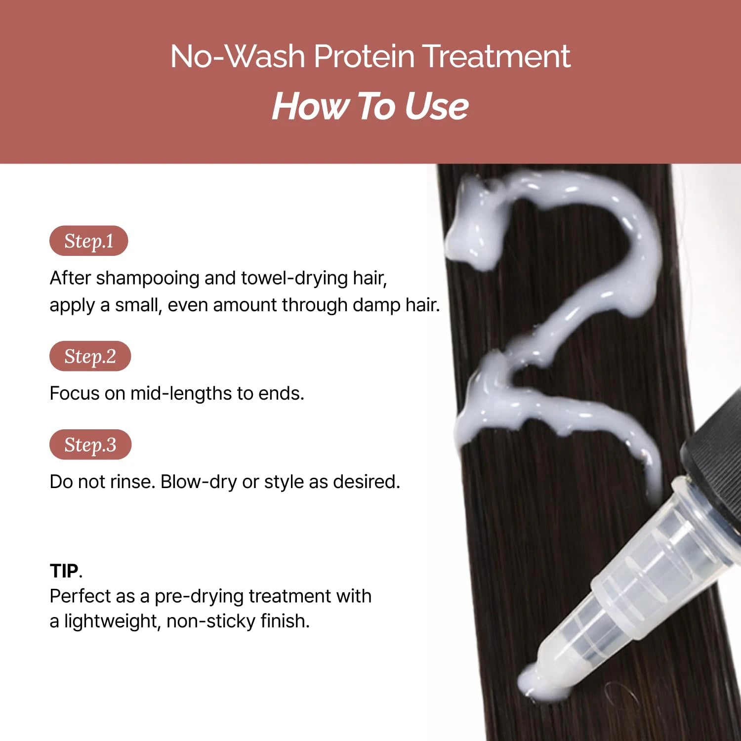 roobliss No-Wash Protein Treatment Korean Hair Care