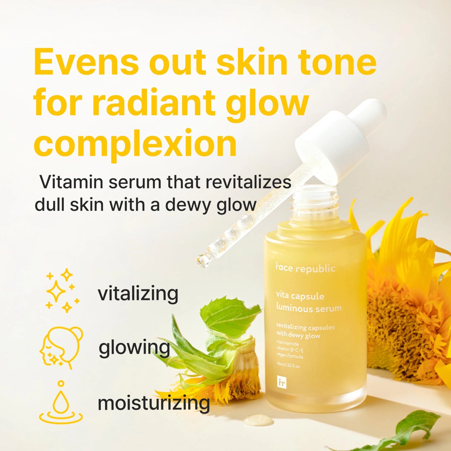 Face Republic Vita Capsule Luminous Serum 45ml