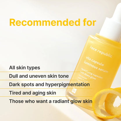 Face Republic Vita Capsule Luminous Serum 45ml