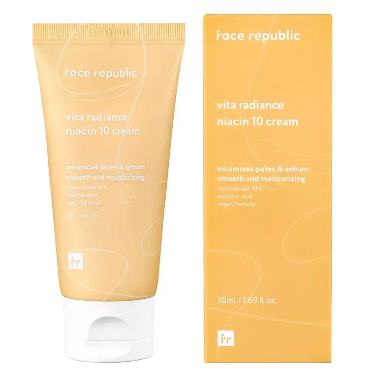 Face Republic Vita Radiance Niacin 10 Cream Korean Moisturizers