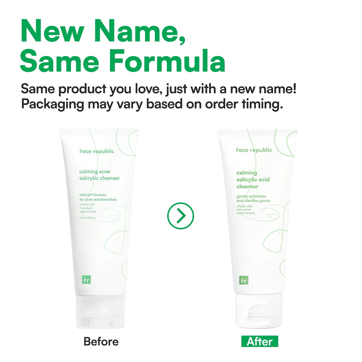 Face Republic Calming Salicylic Acid Cleanser 100ml