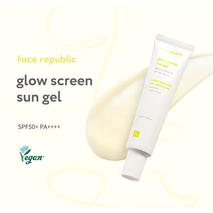 Face Republic Glow Screen Sun Gel SPF50+ PA++++ 40ml