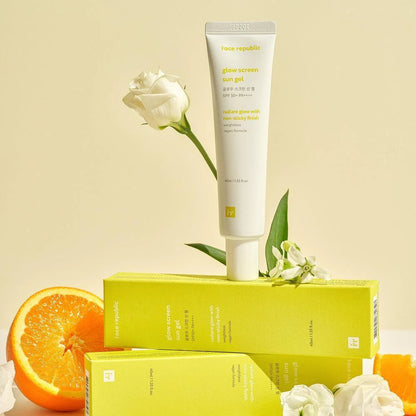 Face Republic Glow Screen Sun Gel SPF50+ PA++++ 40ml