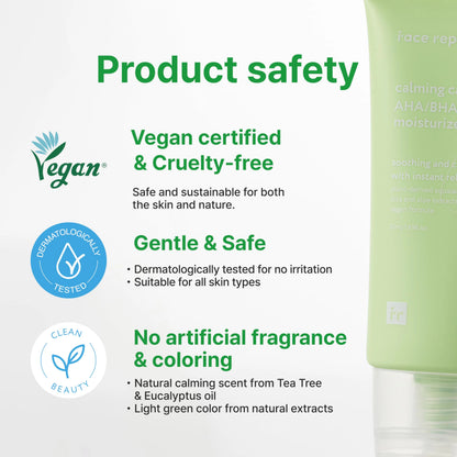 Face Republic Calming Care AHA/BHA Moisturizer 50ml