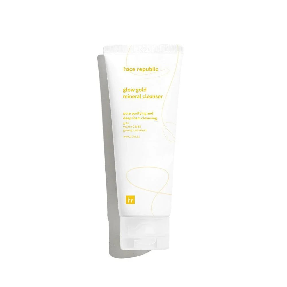 Face Republic Glow Gold Mineral Cleanser 100ml