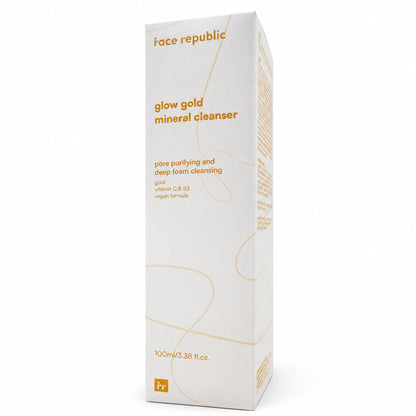 Face Republic Glow Gold Mineral Cleanser 100ml