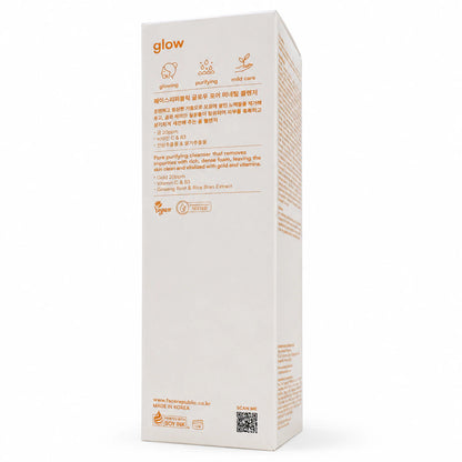 Face Republic Glow Gold Mineral Cleanser 100ml