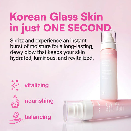 Face Republic Blooming Essence Rose Mist Korean Face Mists