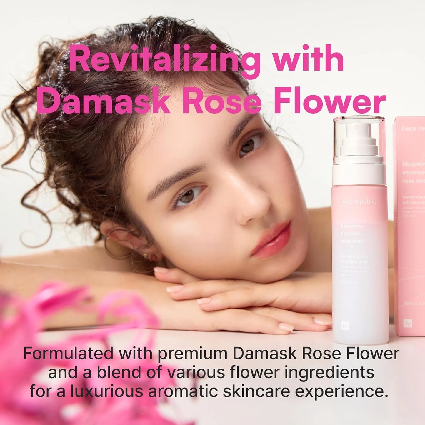 Face Republic Blooming Essence Rose Mist Korean Face Mists