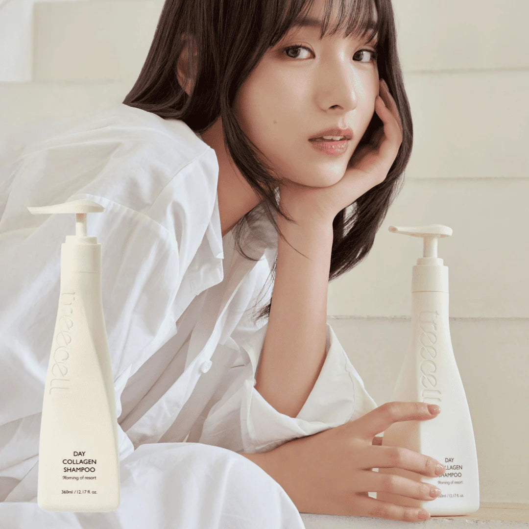 TREECELL Day Collagen Shampoo Morning of Resort Korean Hair Care