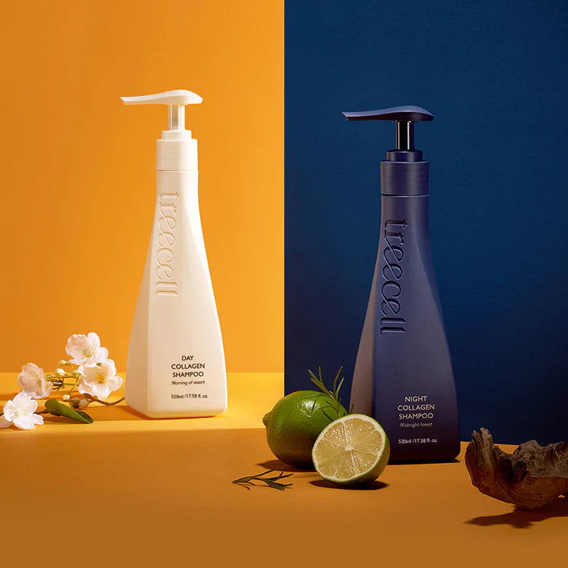 TREECELL Day Collagen Shampoo Morning of Resort Korean Hair Care