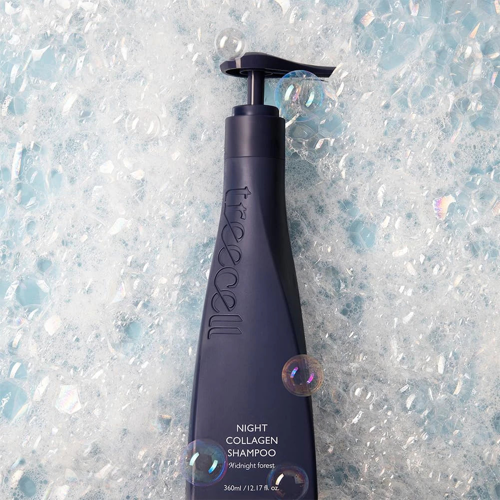 TREECELL Night Collagen Shampoo Midnight Forest Korean Hair Care