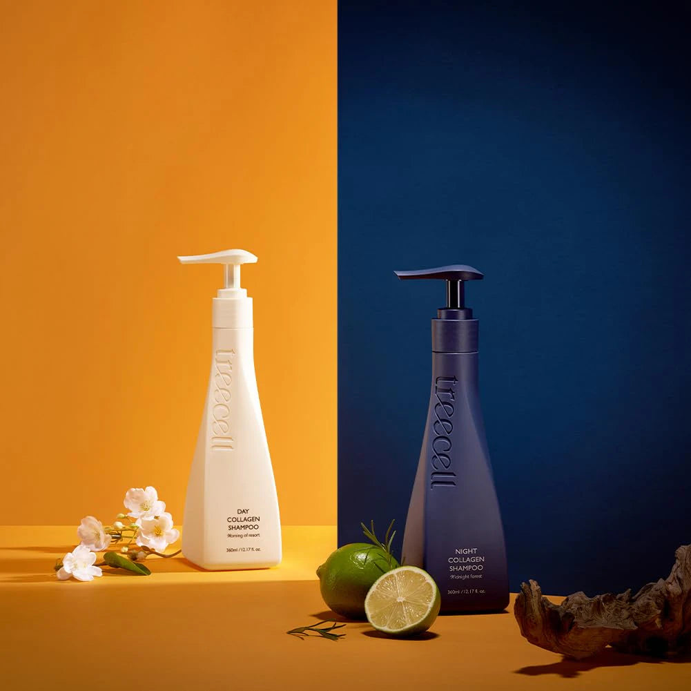 TREECELL Night Collagen Shampoo Midnight Forest Korean Hair Care